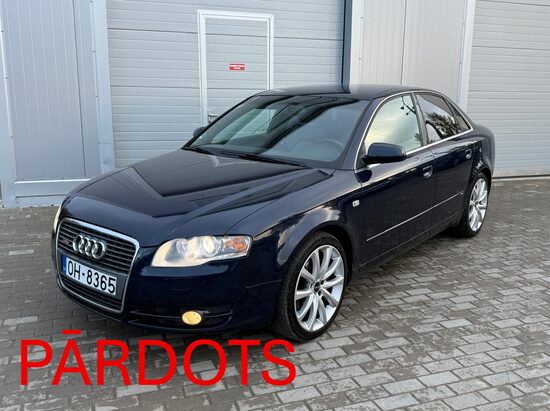 Audi A4 S Line 3.0 V6 TDI quattro Manuālā 2006 Auto no Vācijas 